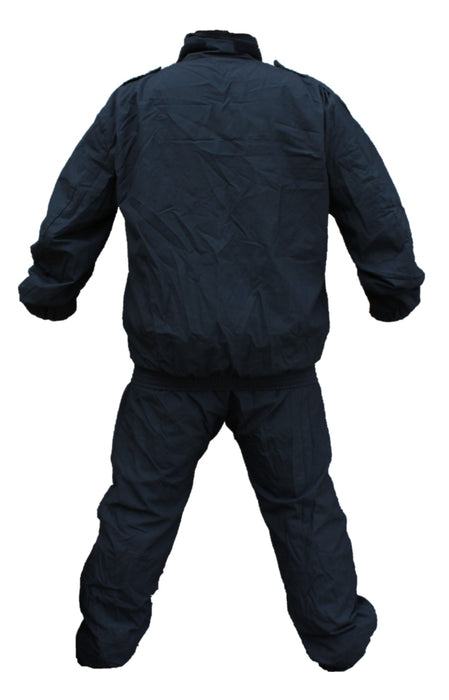 Yaffy 2 Part Zip Off Flame Retardant Riot Overall Coverall Navy Blue YC02B